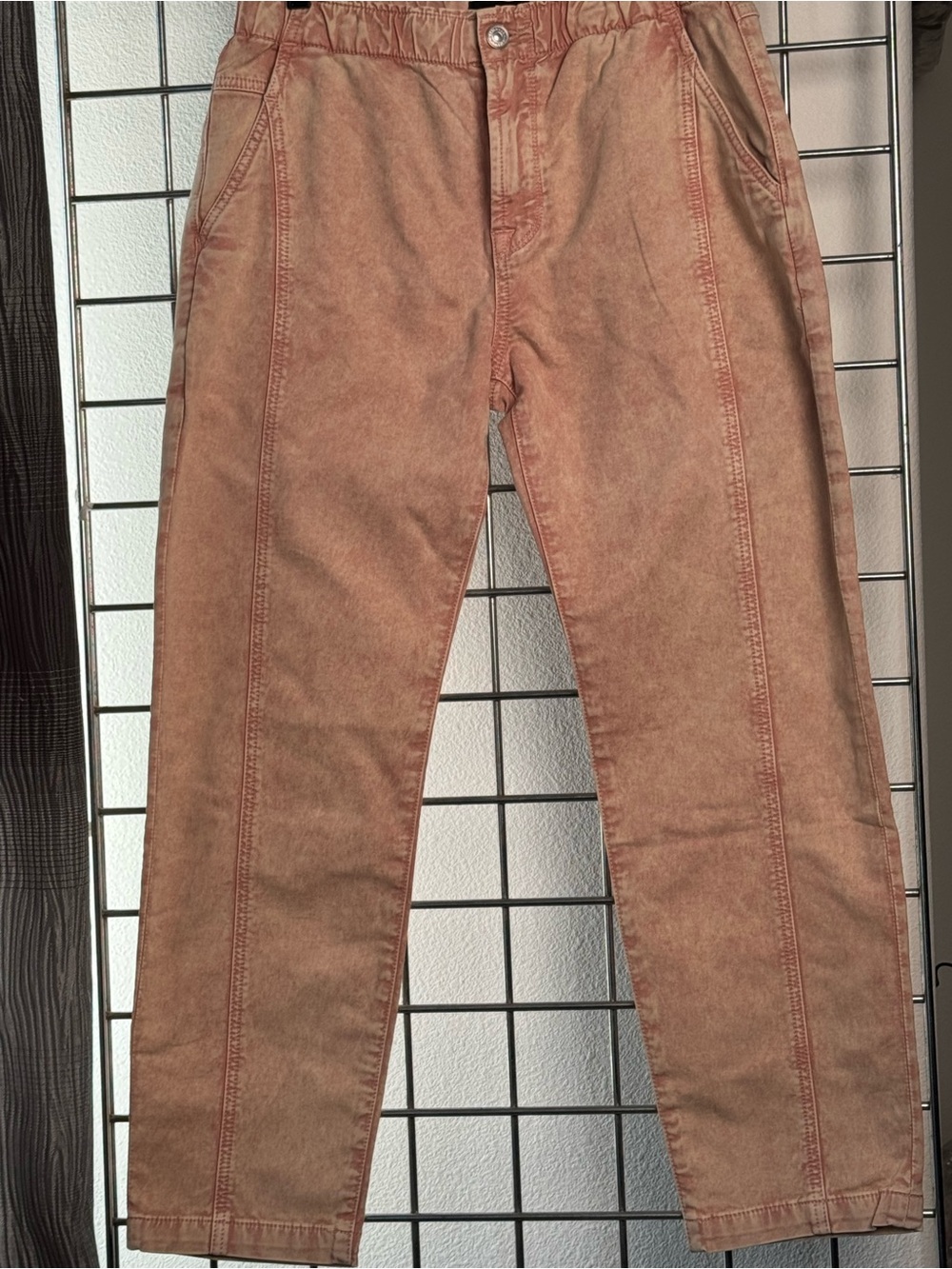 SEVEN FOR ALL MANKIND Casual Straight-Leg Washed Pants Size 28